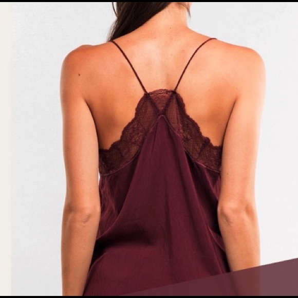 LACE TRIM CAMI - Picture 5 of 6